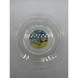 Vtg Gerber Baby Feeding Bowl 1997 Looney Tunes Bugs Bunny Taz Baby Toddler Dish
